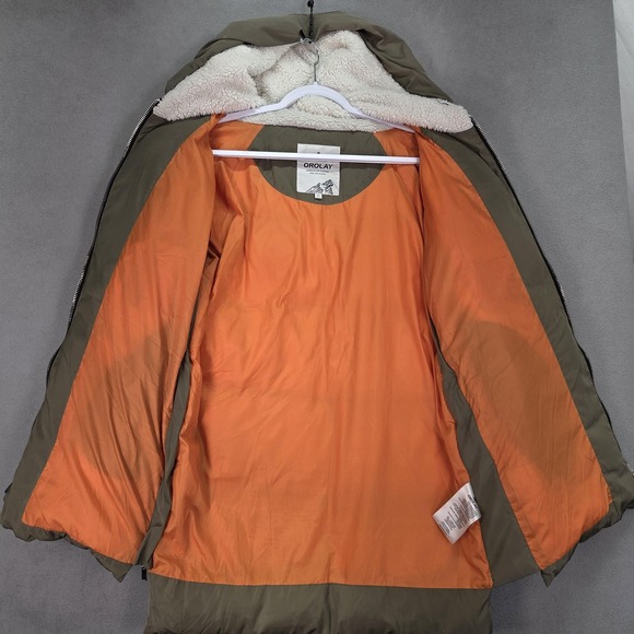 Adidas Women's Olive Puffer Jacket - Picture 15 of 16